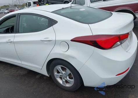 2014 Hyundai Elantra Se из США, поврежденный, VIN 5NPDH4AE9EH488550